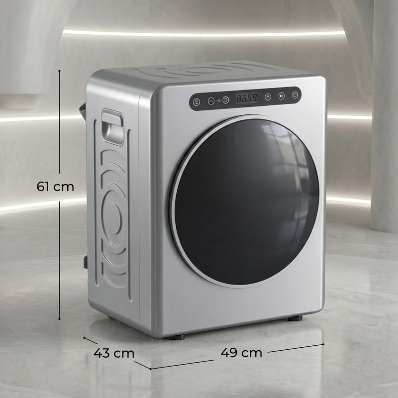 5kg silver tumble dryer – image 3
