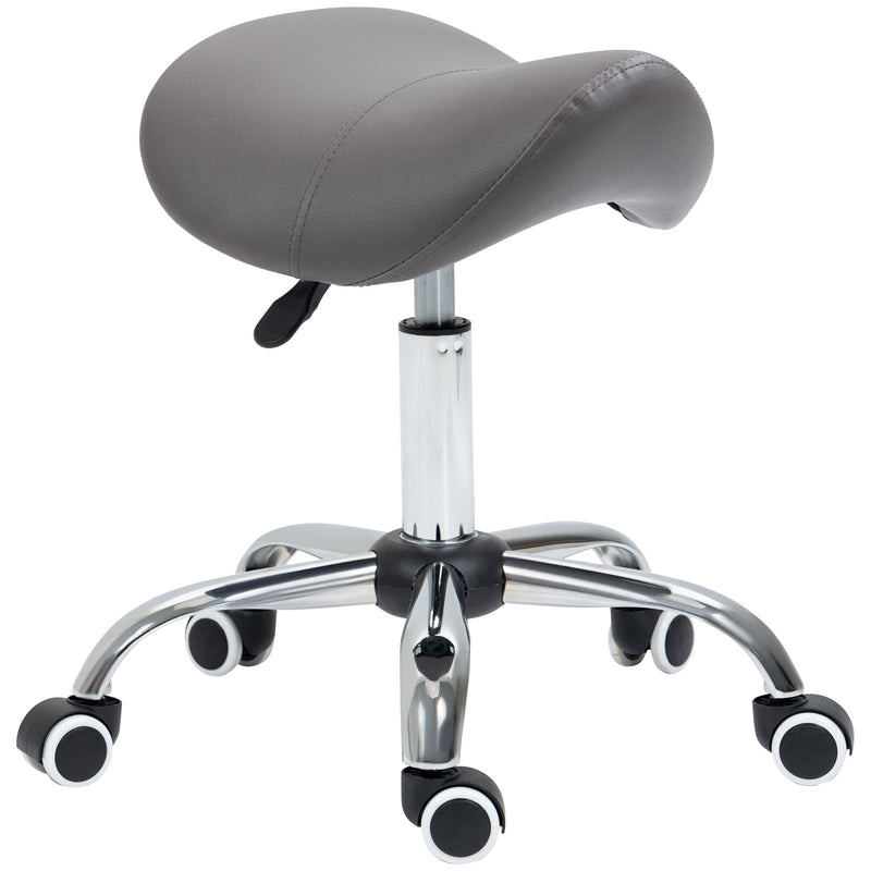 Grey saddle stool – image 10