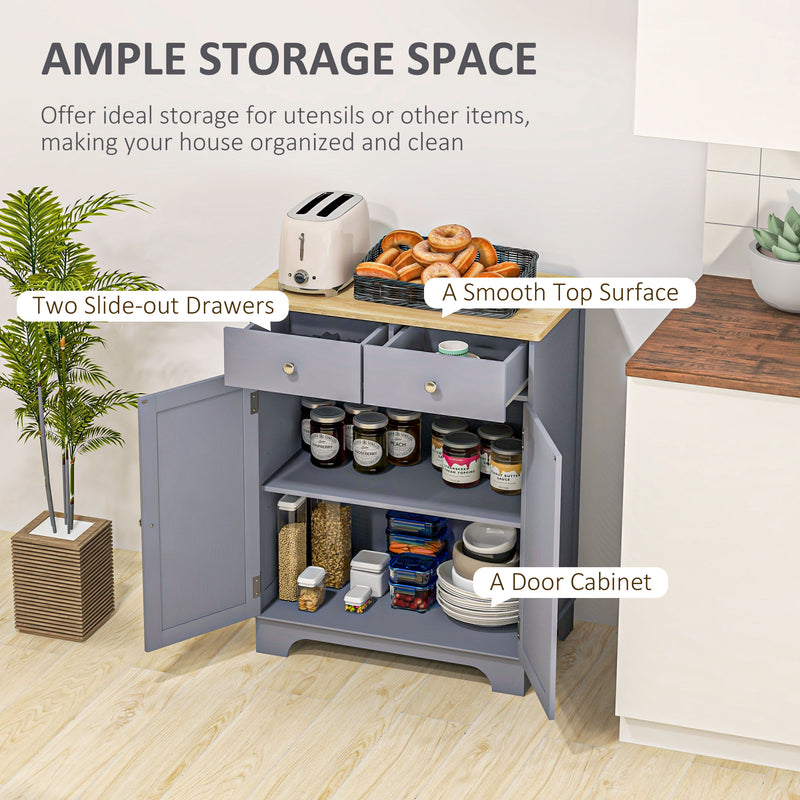 Grey kitchen cabinet – image 4