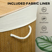 144L bamboo laundry hamper – image 7