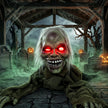 116cm Animated Crawling Zombie with Glowing Red Eyes – image 7 of 9