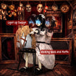 72cm Animated Halloween Girl on Rocking Horse with Glowing Eyes – image 6 of 9