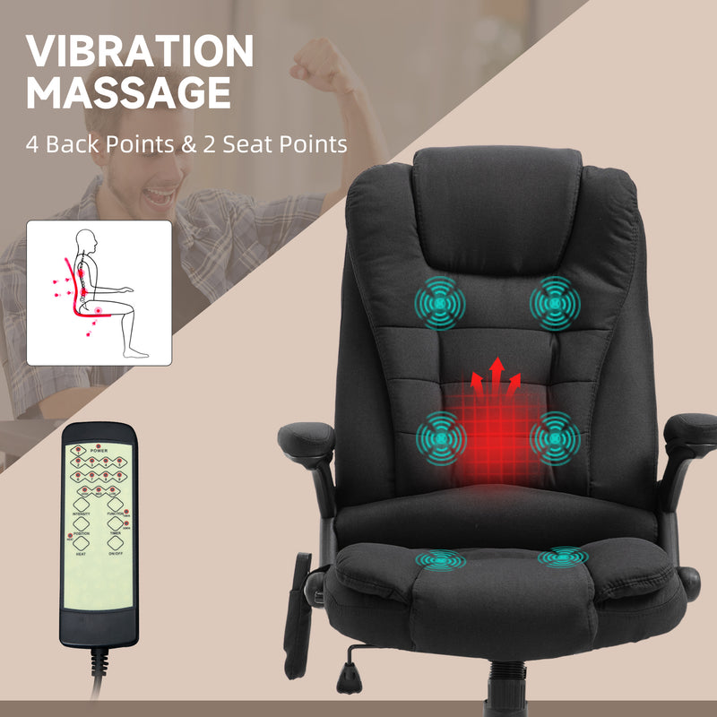 Heated massage office chair – image 4
