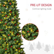 7ft pre-lit pencil Christmas tree – image 5