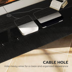180cm Floating TV Stand, Wall Mount TV Unit with Cable Management Hole, Fits up to 72" TV, Black