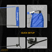 Blue 4 m badminton net – image 5