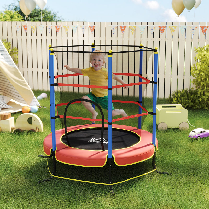 Kids trampoline with enclosure – image 2