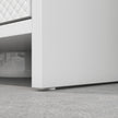 White textured under sink cabinet – image 8