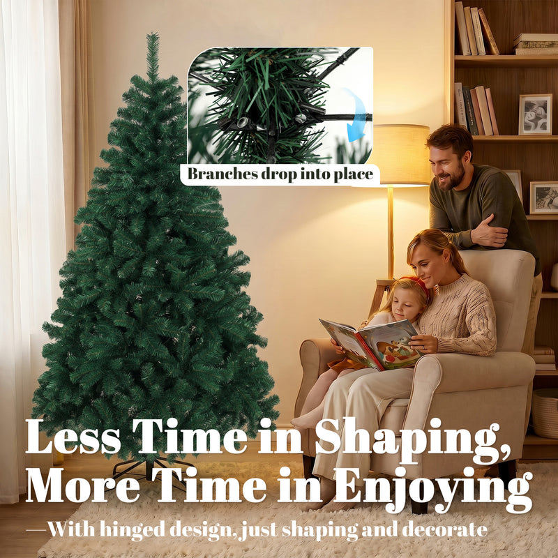6ft classic fir Christmas tree – image 6