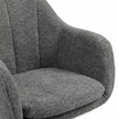 HOMCOM Snow Flannel Office Chair - Grey – view 10