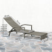 Reclining rattan lounger – image 3