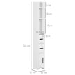 Slim tall bathroom cabinet – image 3