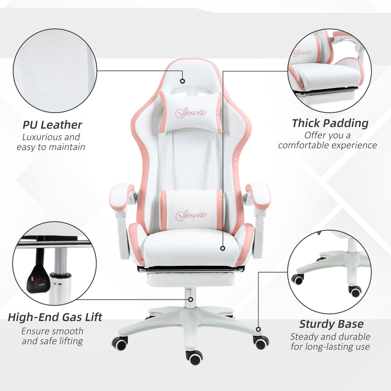 Gaming chair with footrest – image 7