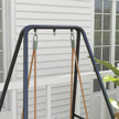 Outsunny Hammock Chair Stand, Hanging Heavy Duty Metal Frame Hammock Stand for Hanging Hammock Air Porch Swing Chair – view 8