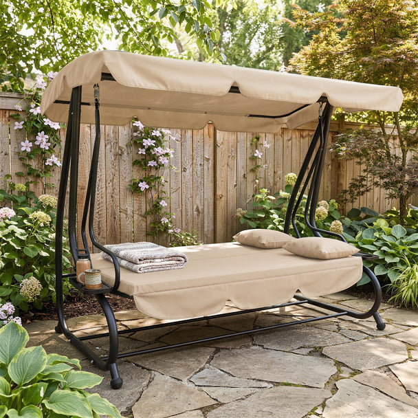 Light brown swing bed – image 2