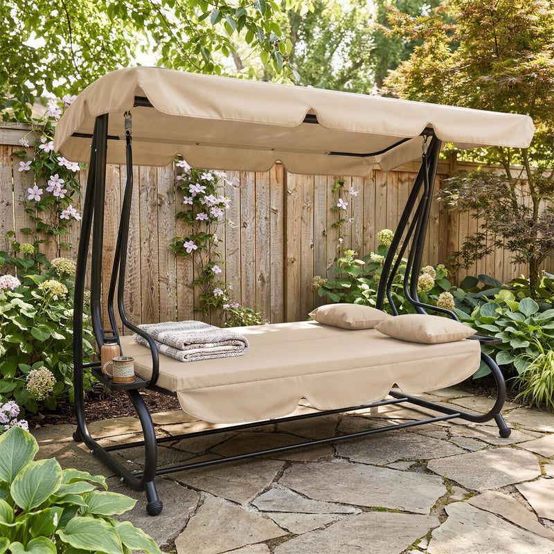 Light brown swing bed – image 2