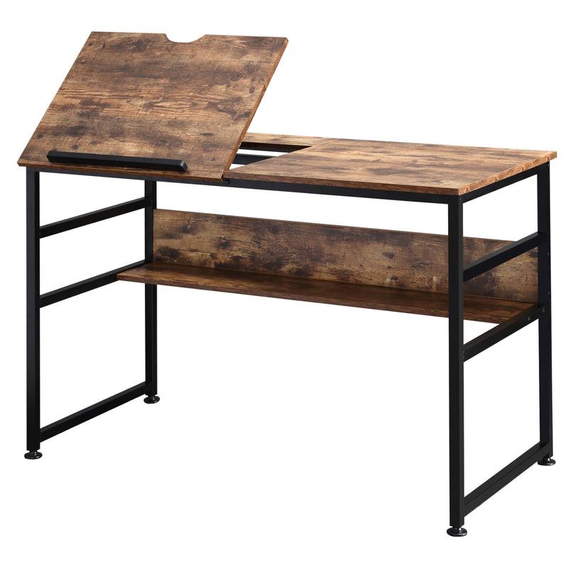 Drafting table with tilting top – image 10