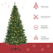 6ft warm white pre-lit Christmas tree – image 4