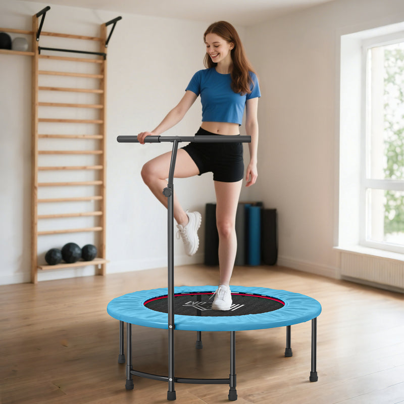 Blue 40" fitness trampoline – image 2