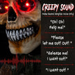 170cm Animated Chained Grim Reaper with Moving Hands & Sound – image 7 of 9