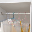 White open wardrobe on wheels – image 8