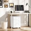 39 cm steel filing cabinet – white – image 9