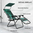 Green zero gravity chairs – image 5