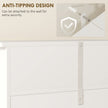 White 2-drawer bathroom cabinet – image 7