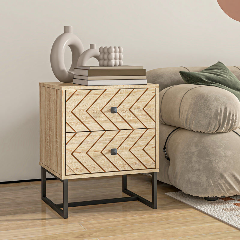 Zig-zag bedside table – image 9