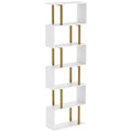 Industrial Freestanding Bookshelf, Storage Shelving Unit for Bedroom and Living Room
