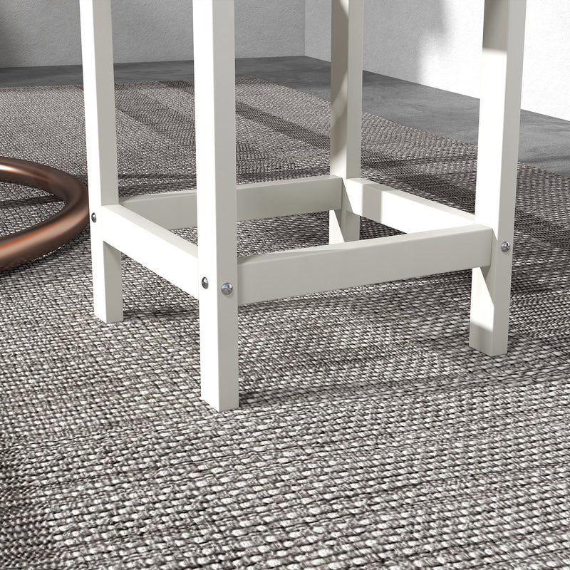White Adirondack side table – image 9
