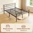 5ft king metal bed frame – image 3