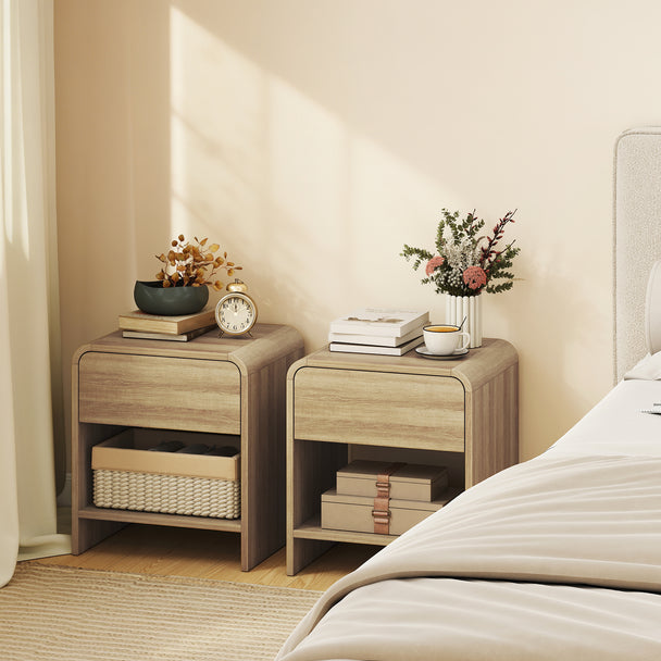 Rounded bedside tables – image 2
