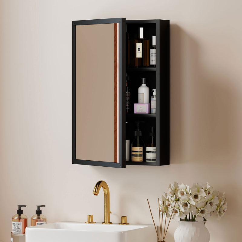 Steel bathroom mirror cabinet – image 2