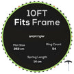 10ft trampoline replacement mat – image 10