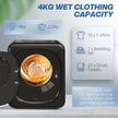 Compact tumble dryer in black – image 5