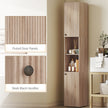 182 cm tall fluted bathroom cabinet – image 7