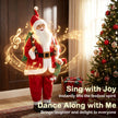Sound and touch activation shown on the Santa figure