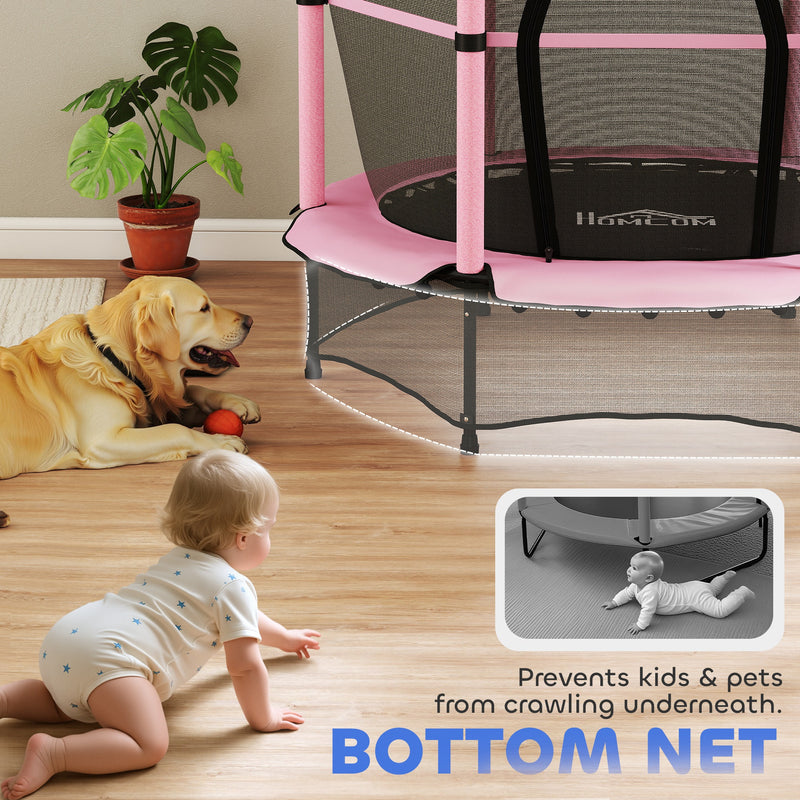 4.6ft kids trampoline – image 8