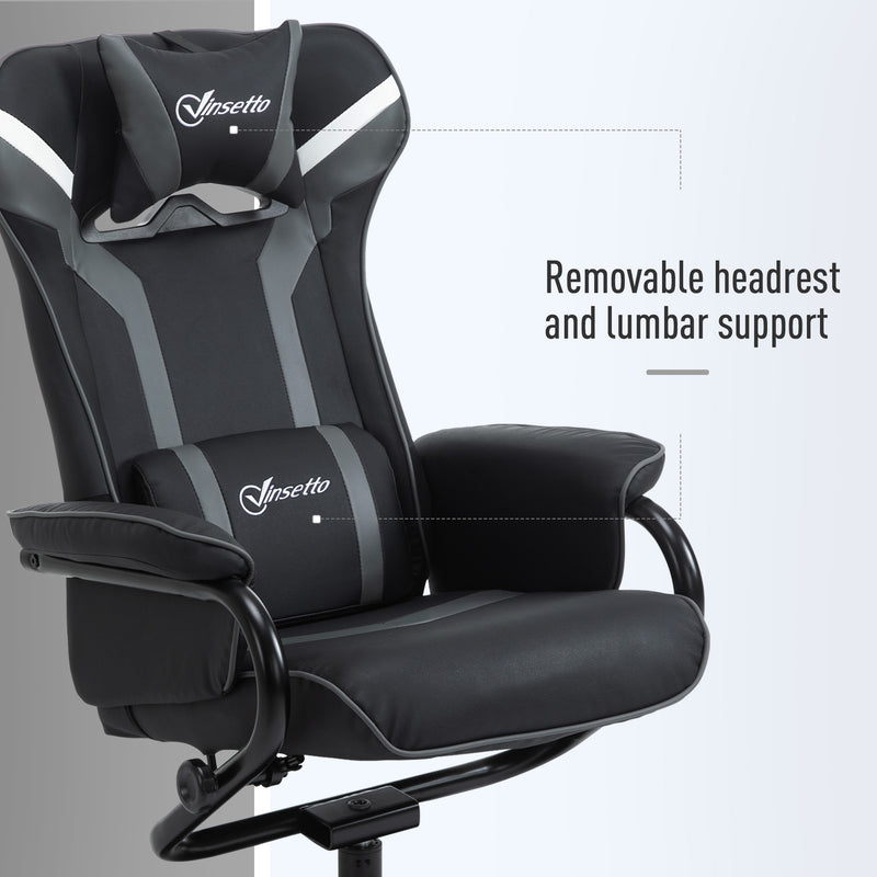 Gaming recliner and footstool set – image 6