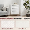 3-drawer fabric chest of drawers – image 8