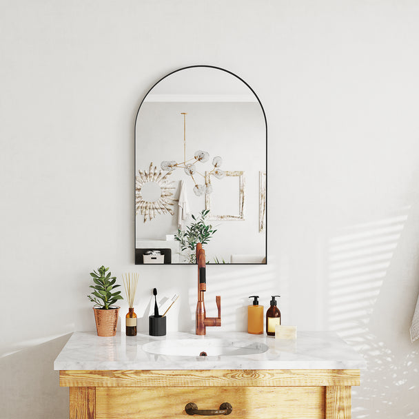 60 x 90 cm arched mirror – image 2