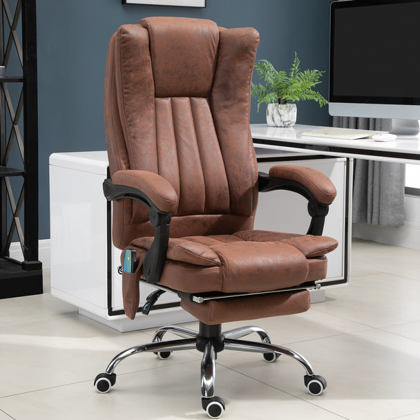 Brown massage office chair – image 2