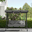 Light grey 2-in-1 swing bed – image 8