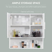 White wall mirror cabinet – image 6