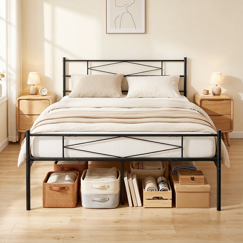 5ft king metal bed frame – image 2