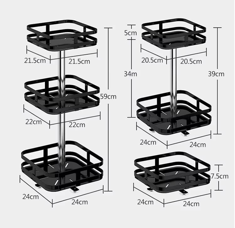 Multifunctional Kitchen Spice Rack