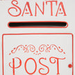 Close-up of the postbox door