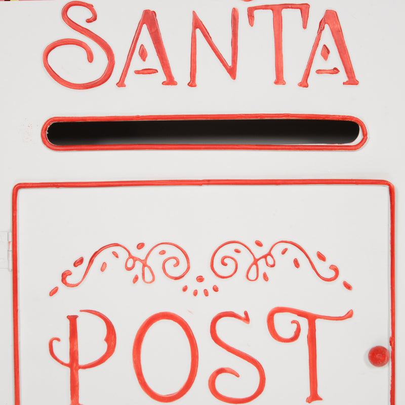 Close-up of the postbox door