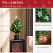 2ft tabletop fibre optic Christmas tree – image 5